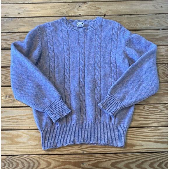 Picket & Post Vintage Wool Sweater Size Large Women’s Purple - Picture 1 of 7